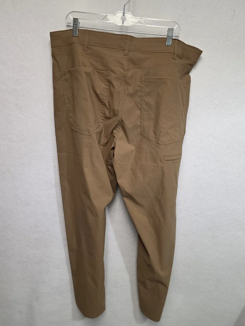 Member's Mark Mason Mens Brown Tile  Straight Fit 5 Pocket Pant Size 40 X 30